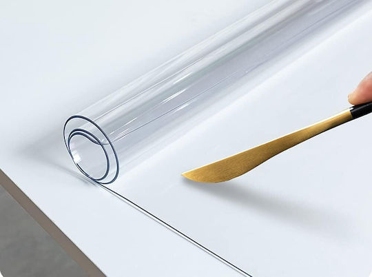 Transparenter Schutz für Küchenarbeitsplatten Tisch Schreibtisch Zola Polycarbonat 120 x 60 cm 1 mm Stärke