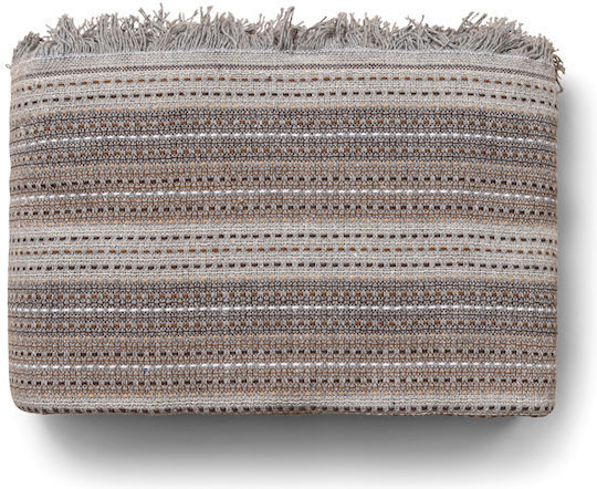Mc Decor 33001 Ριχτάρι Πολυθρόνας 170x180εκ. Lt.grey - Mcdecor