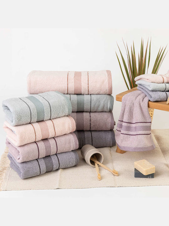 Borea 6pc Bath Towel Set Folio Veraman