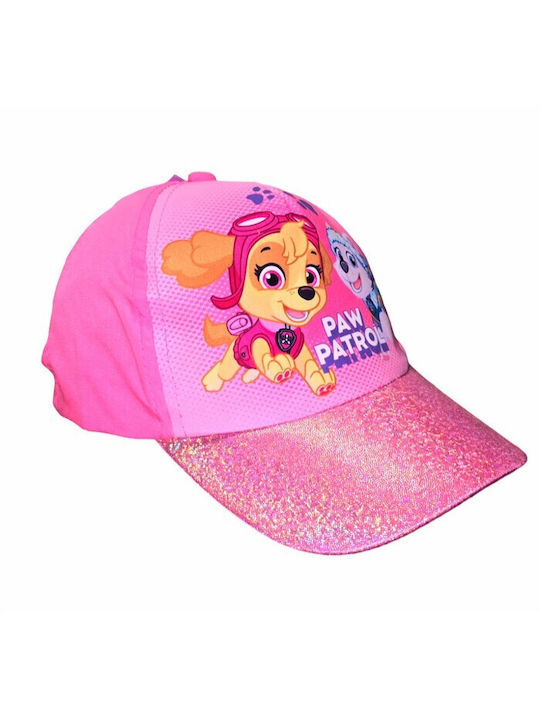 Nickelodeon Παιδικό Καπέλο Υφασμάτινο Αντηλιακό Paw Patrol Φούξια