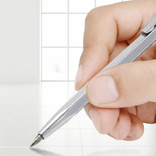 Scriber Stylus Metal Plates Zola Stainless Steel 14 Cm Silver