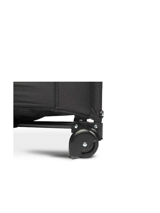 Caretero Esti Кошара за игра 2 Нива с Матрак Black 126x65см
