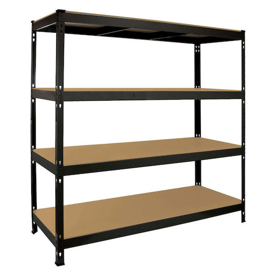 Q-Rax Dexions 160x60x160cm mit 4 Regalen Gesamtbelastbarkeit 1400kg