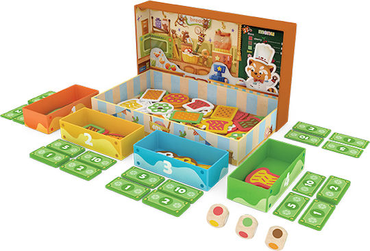 Настолна игра Bakery 2 in 1 за 2-4 играчи 3+ години (EN) Hape