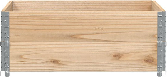 vidaXL Κολάρα Παλέτας 100x100x41εκ. 2τμχ