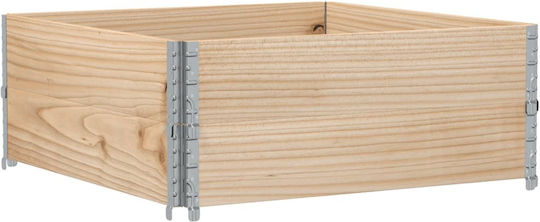 vidaXL Κολάρα Παλέτας 100x100x41εκ. 2τμχ