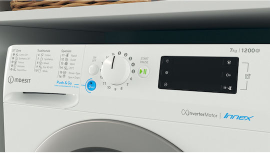 Indesit Waschmaschine 8kg 1200 Umdrehungen BWE 71295X WSV EE