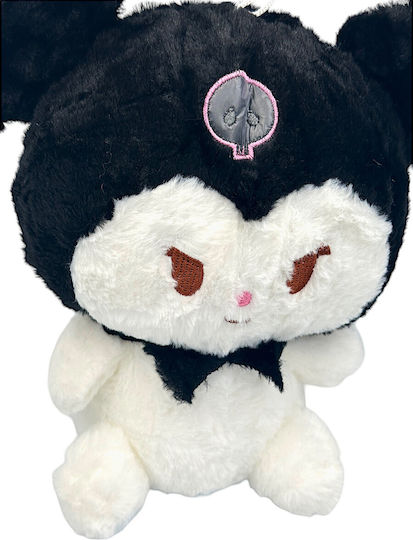 Mohicans Black Line Λούτρινο Kuromi Kuromi Μαύρο 20 εκ.