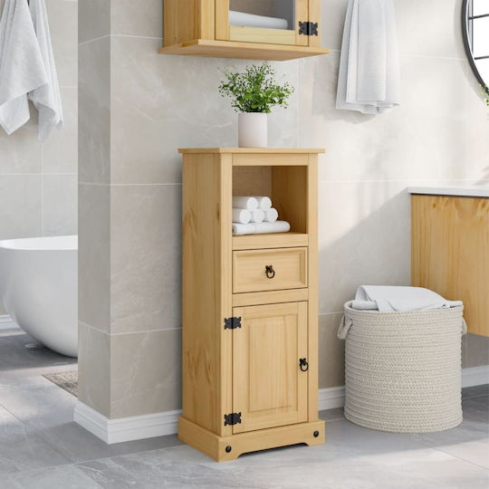 vidaXL Cabinet de baie L45xA33xÎ110cm Maro