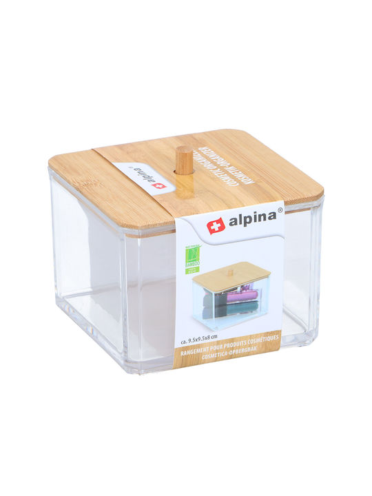 Alpina Appliances Tisch Halter für Baumwolle Bamboo Durchsichtig