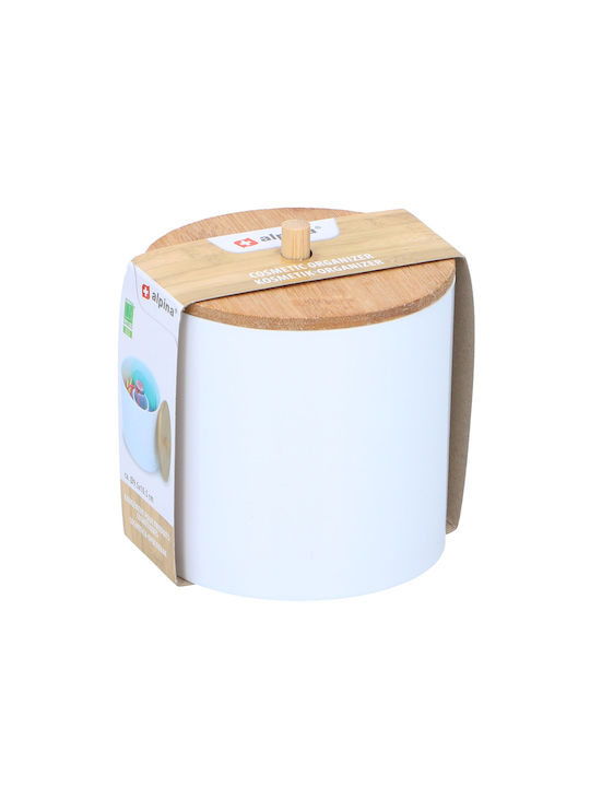 Bamboo 18265 Επιτραπέζια Θήκη Οργάνωσης Πλαστική Λευκή