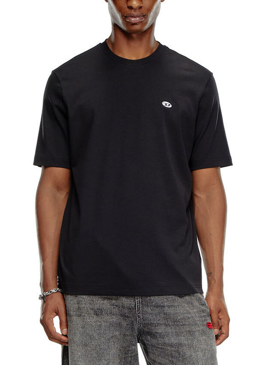 Diesel Men's Short Sleeve T-shirt BLACK