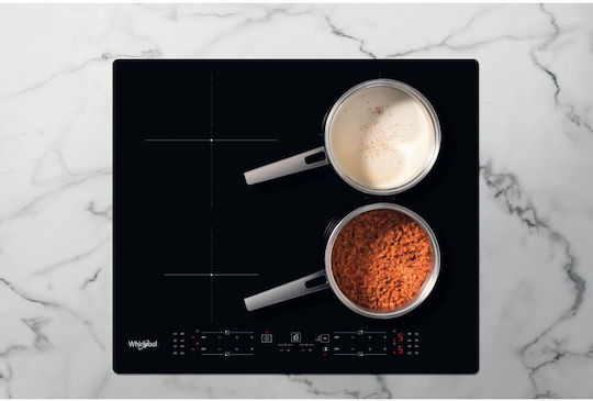 Whirlpool Plită cu Inducție Autonom cu Funcție de Blocare 59x51εκ.