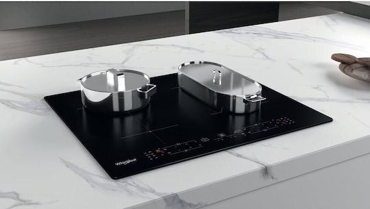 Whirlpool Plită cu Inducție Autonom cu Funcție de Blocare 59x51εκ.