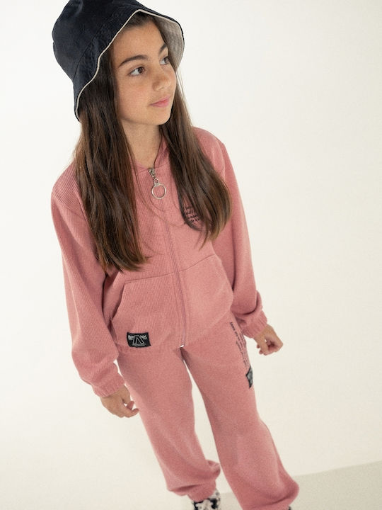 Evita Kinder Sweatpants Set - Jogginganzug Rose