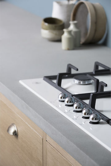 Bertazzoni Εστία Υγραερίου Αυτόνομη 89x52.2εκ. Μπεζ