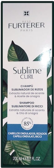 Rene Furterer Sublime Curl Σαμπουάν Λείανσης για Σγουρά Μαλλιά 200ml