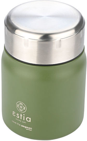 Estia Save The Aegean Δοχείο Φαγητού Inox Θερμός Forest Spirit 500ml