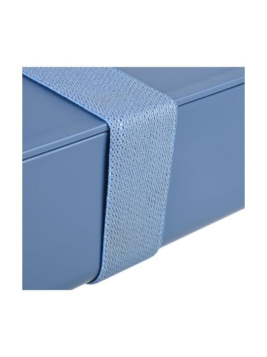 Estia Microwave Plastic Lunch Box Save The Aegean Denim Blue 1000ml
