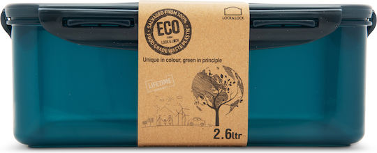 Lock&Lock Δοχείο Φαγητού Πλαστικό Dark Blue 2.6lt