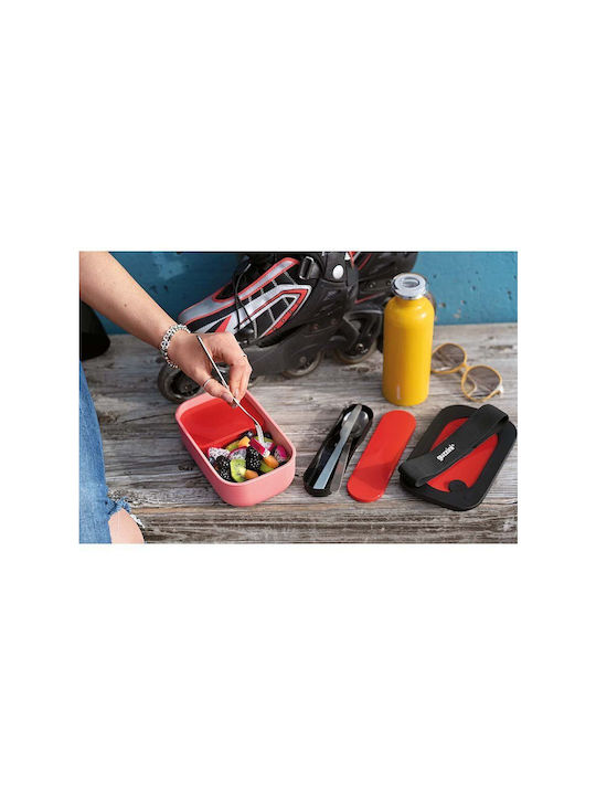 Guzzini Microwave Plastic Lunch Box Store&Go Pink 900ml