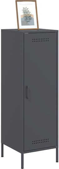 Метален Офисен Шкаф Антрацит 36x39x113см