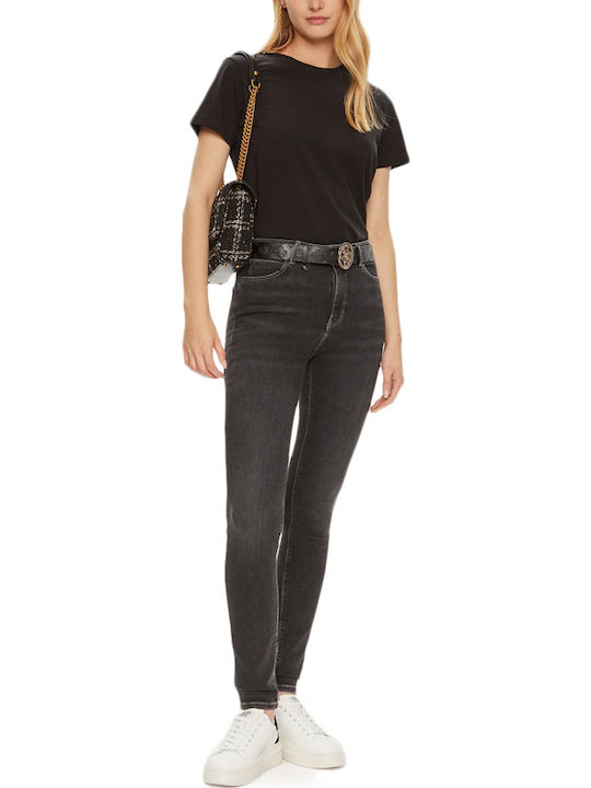 Damen Sportlich T-Shirt Black