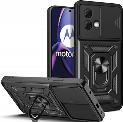 Techsuit Shield Back Cover Durable Black (Motorola Moto G84) KF2315391