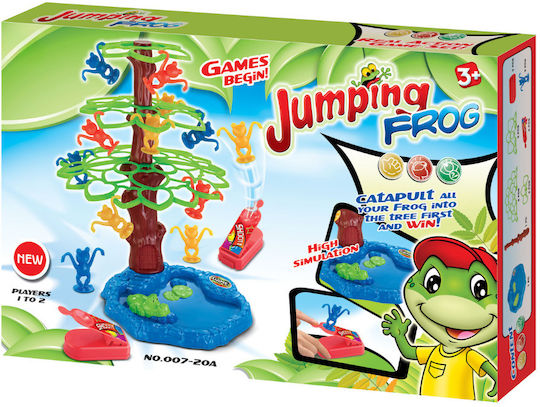 Επιτραπέζιο Παιχνίδι Jumping Frogs 3+ Ετών (EN) Bufnitel