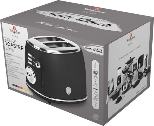 Berlinger Haus Φρυγανιέρα 2 Θέσεων 700W Μαύρη