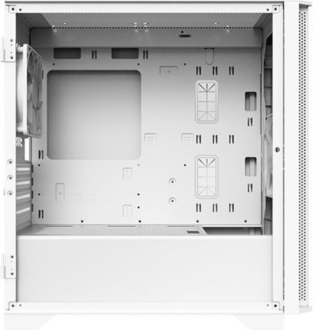 Montech Air 100 Lite Геймърска Мини Кула Компютърна Кутия със Страничен Прозорец Бяла