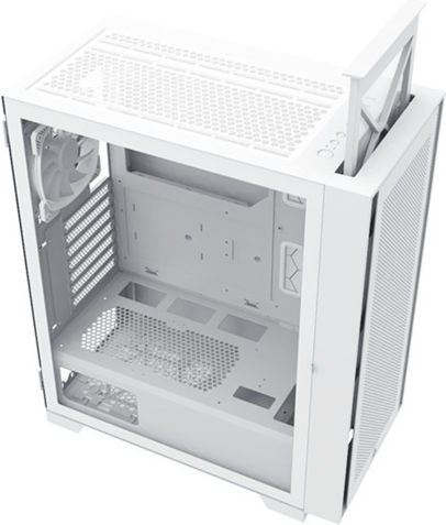 Montech Air 1000 Lite Gaming Midi Tower Κουτί Υπολογιστή με Πλαϊνό Παράθυρο Λευκό