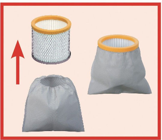 Ribimex PRCEN000/CF Filtre Hepa pentru Aspirator Umed/Uscat Compatibile cu Ribimex