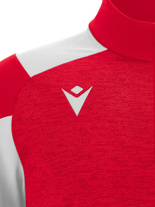 Дамска Спортна Блуза Дълъг ръкав Red