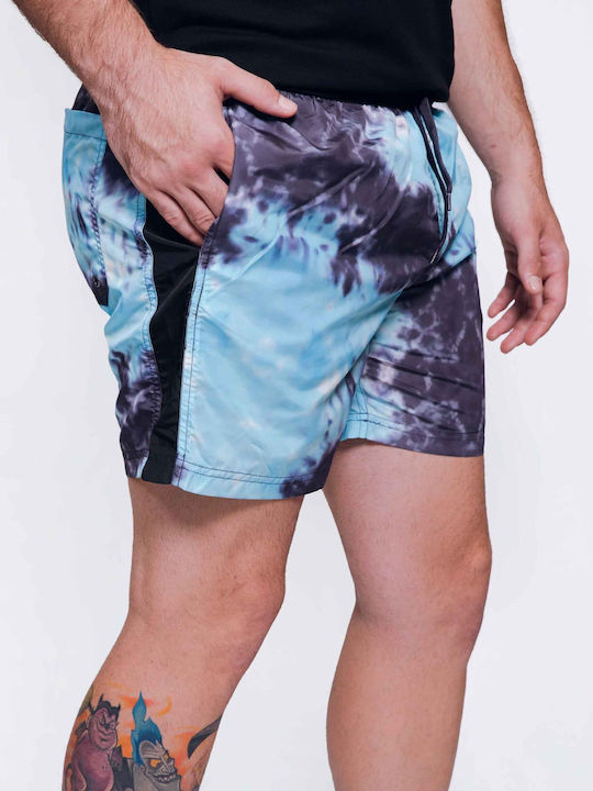 Devergo Men's Swimwear Shorts Blue / Black