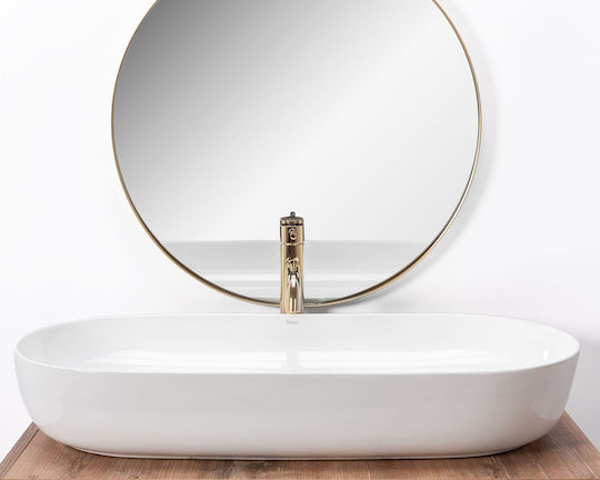 Rea Cleo Countertop Sink Ceramic 40x41cm White