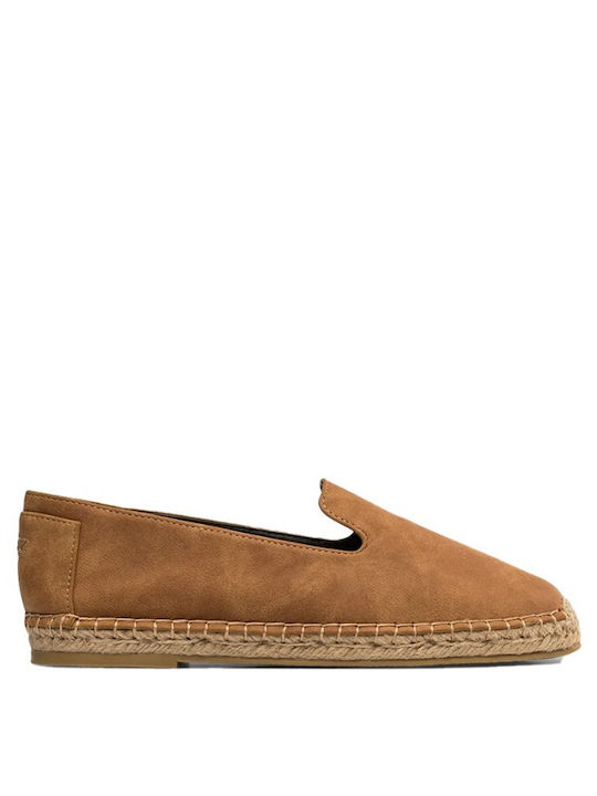 Paez Men's Leather Moccasins Beige