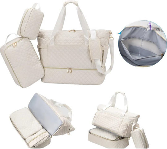 Queen Mother Shoulder/Hand Diaper Bag Blue 59x41x20cm.