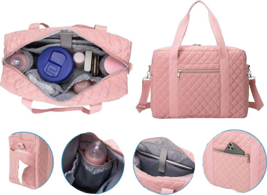 Queen Mother Diaper Bag Shoulder/Handbag Smart XL Red 45x31x13cm