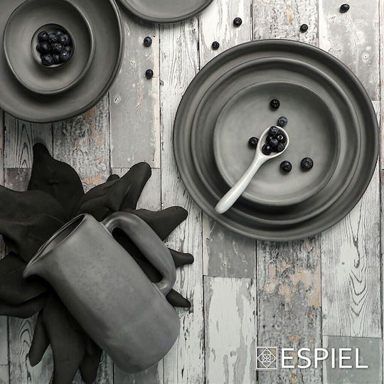 Espiel Canyon Dip-Schüssel Rund Keramik Gray mit Durchmesser 6.5cm
