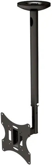 Newstar FPMA-C060BLACK Suport TV De Tavan Cu Braț De Extensie Până La 40" Și 20kg