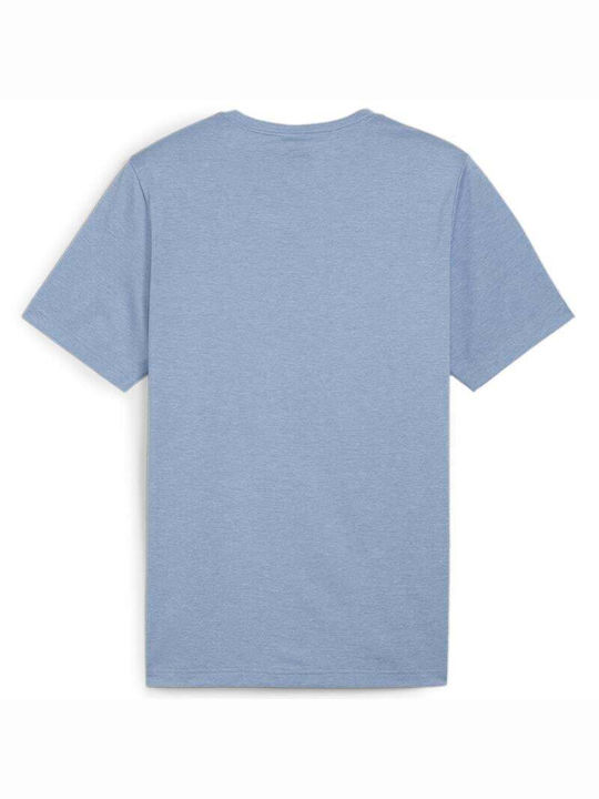 Puma Ανδρικό T-shirt Κοντομάνικο Zen Blue