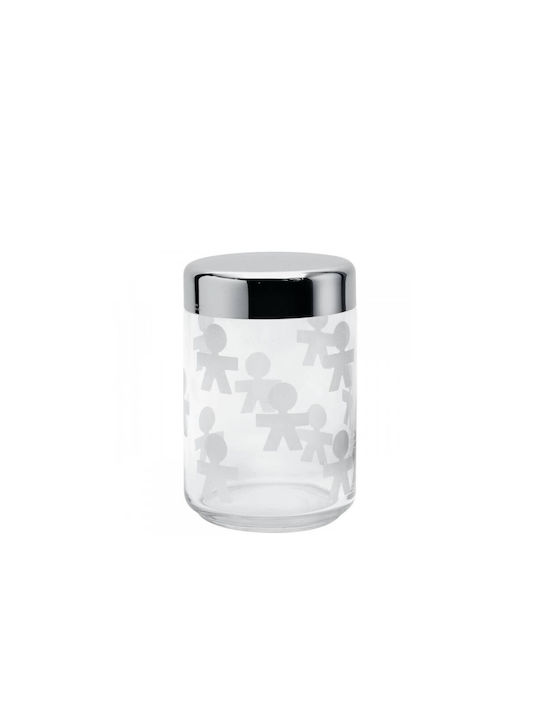 Alessi Glass General Use Vase with Lid 1000ml