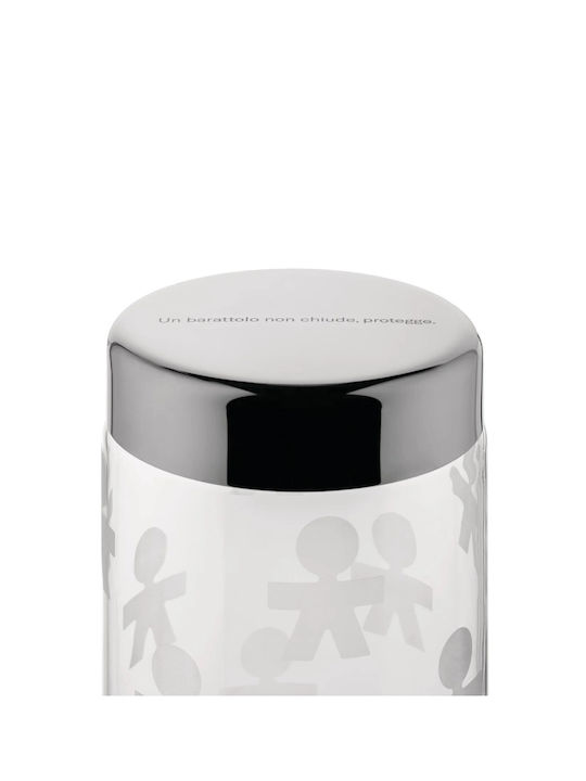 Alessi Glass General Use Vase with Lid 750ml