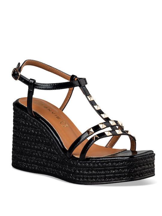 Envie Shoes Platforme dama Negre