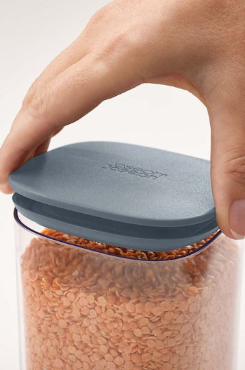 Joseph Joseph Podium Set 5 Pieces General Use Glass Transparent Jars with Lid 31.2x31.2x32.2cm 5 Pieces