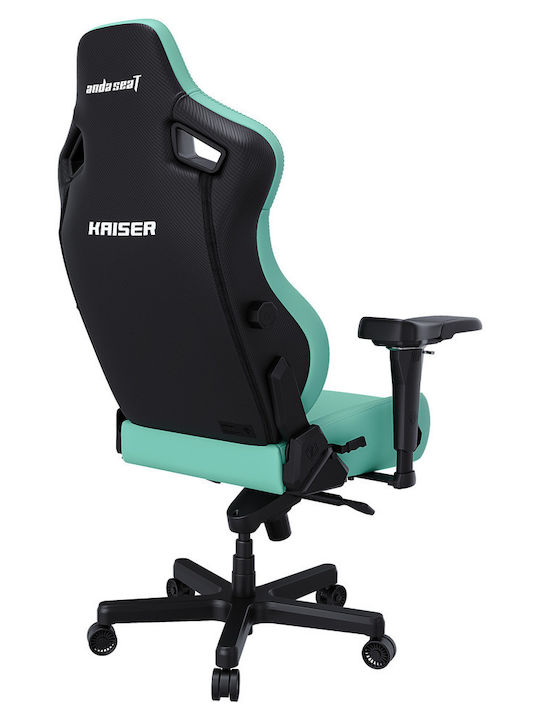 Anda Seat Kaiser 4 XL Καρέκλα Gaming Δερματίνης με Ρυθμιζόμενα Μπράτσα Πράσινη