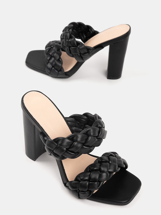 Mule cu Toc pentru Femei, Negru