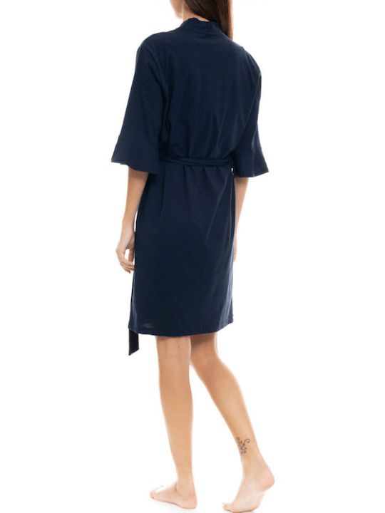 Pink Label Sommer Damen Robe Dark Blue