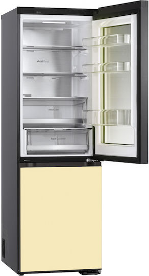 LG Kühl-Gefrierkombination 352Es Total NoFrost H187xB59.5xT68.4cm. Weiß GBG719MDNN